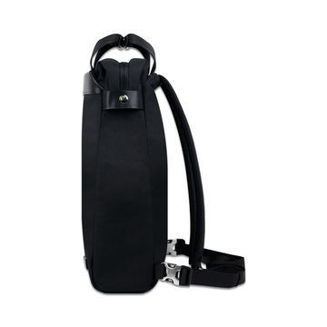 Mochilas portáteis à prova d'água de 16 polegadas Negro com logotipo personalizado