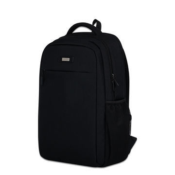 Mochilas para portáteis personalizadas, bolsa leve com bolso de malha