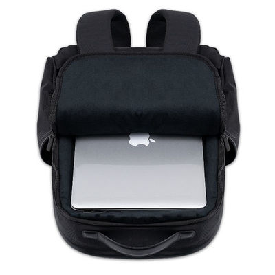 Mochila de laptop profissional de negócios ecológica com alças de ombro macias