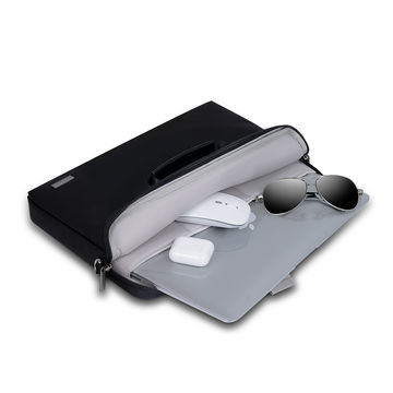 Saco de computador de negócios personalizado Material de poliéster resistente à água com alça