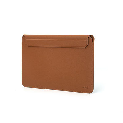 Caixa de laptop e tablet Caixa de notebook Proteção de couro PU Manga de laptop fina para Mackbook