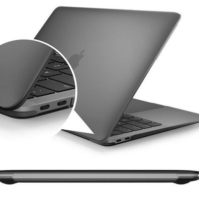 Caixa Macbook Frosted Hardshell Transparente Flexível Ultra Slim