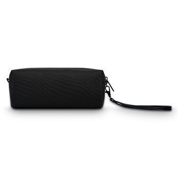 Bolsa de armazenamento de tecnologia multicolorida, bolsa de caixa de lápis com fecho e polivalente